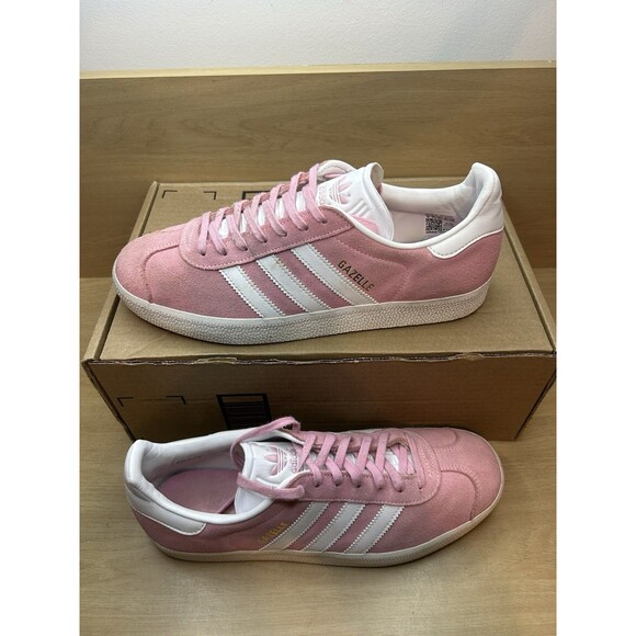 adidas Gazelle Pink Glow Cloud White HQ4412 | Women’s US 9 - Picture 3 of 16